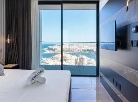20th Floor Luxury Sea View Mercury Tower Apartment - Rooftop Pool! by Stays Uniq
