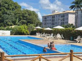 Camaçari में, होटल Apto completo com ar, piscina 2 quartos