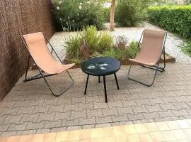 Giens, Plage à pied, jardin privé