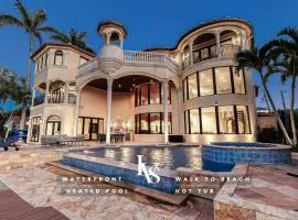 Villa Rhodes Palatial Waterfront Beach Estate