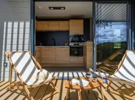 chalet Paille en Queue, au pays basque avec piscine et vue sur Hasparren