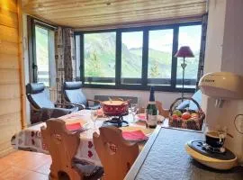 Le Balcon du Soleil, Vue panoramique & ski aux pieds, quartier Dromonts