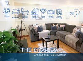 The Stables Lake District Retreat by PolkaStays, hotell sihtkohas Troutbeck