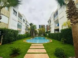 appartement de luxe au rez de jardin avec piscine privative