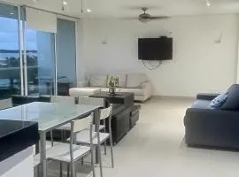 Apartamento luxury playa azul cartagena frente al mar