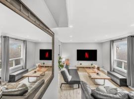 3BR Pickering Retreat with BBQ and Patio Delight, villa in Pickering