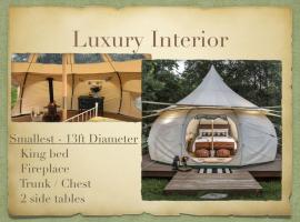 Glamours River Yurt and Breakfast M, tenda de luxo em Buena Vista