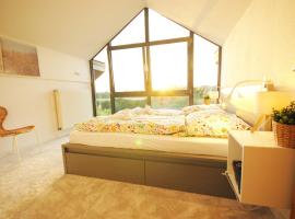 Ferienhaus mit Blick über die Felder und Golfplatz, hotel v destinaci Ratekau