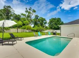 Palm Coast Comfort Family Home with Lanai, Big Yard