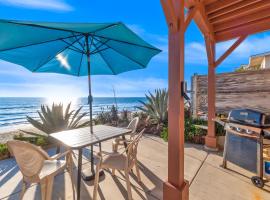 3009 Ocean St F Fantastic Oceanfront Condo Featuring Free WiFi, Patio，位于卡尔斯巴德的酒店