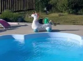 Beautiful Home In Havdhem With 5 Bedrooms, Swimming Pool And Wifi