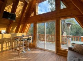 Glamping MORET Cabaña Alpina M2, tapak perkhemahan di Los Lirios