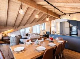 Superbe T4 à Plagne Montalbert avec Cheminée, WIFI, Parking & Terrasse - FR-1-755-28