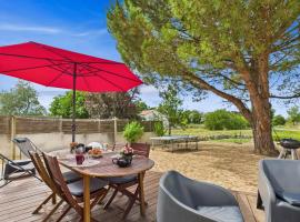 Maison familiale et colorée avec jardin pour 6, hotel a Longeville-sur-Mer