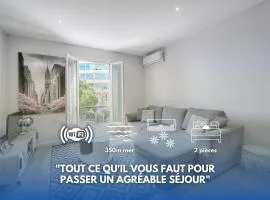 Le Érvé-350M Plage-Wifi Clim-VCA