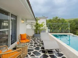 ELIVAAS Purple Coral Luxe 5-BHK Villa With Two Pvt Pools & Lift