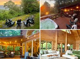 Mossy Falls Cabin by Leavetown Vacations，Altamont的海灘飯店