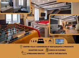 Duplex Jeanne d'Arc Billard Baby Logements Insolites