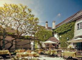 Gasthof Hotel Schiffsmeisterhaus, hótel í Ardagger Markt