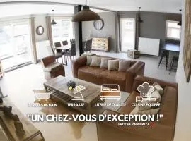 Loft en Duplex avec terrasse 3 chambres proche Pairi Daiza