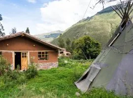 Cozy Casita in the Sacred Valley Breathtaking Waterfall and Mountains View
