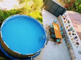 Villa with private pool and unique sea view in Çeşme