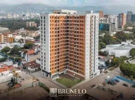 Apartamento con Piscina de 2 habitaciones Edificio Brunelo Ciudad de Guatemala, Céntrico