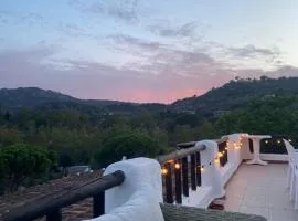 Casa l’orizzonte azzurro