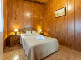 Casa con chimenea para desconectar