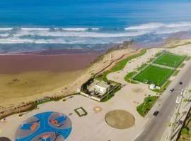 Magnifique Appart familiale, lumineux avec vue mer proche plage surf et bronzette securite 24h sur 24