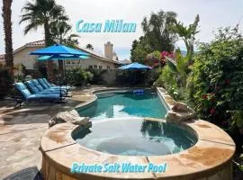 Casa Milan - Saltwater Pool - Mtn Views - La Quinta Home
