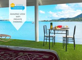 Zemu izmaksu kategorijas viesnīca Lagoon house between sea and mountain, near Vaitape and Matira Boraborā