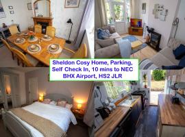 Comfortable Home near NEC, BHX, villa in Birmingham