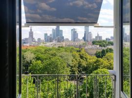 Studio Panorama "Night and Day", hotel near Jewish Ghetto Memorial, Warsaw