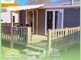 Houlgate-154- Mobilhome cosy 4 personnes Camping 5 étoiles