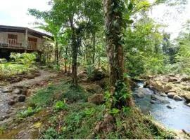 Cabins river blue