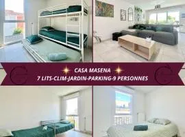 Casa Masena - 9 personnes, CLIM, Jardin, 7 lits, 2 WC