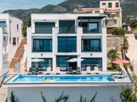 Seafront Villa with Private Pool in Dobra Voda, Montenegro