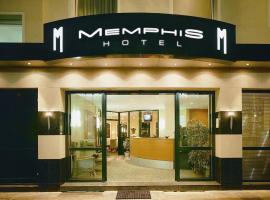 Memphis Hotel, hotel v oblasti Bahnhofsviertel, Frankfurt nad Mohanem