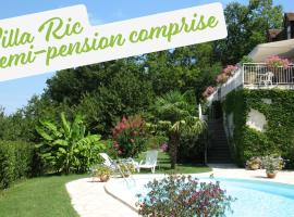 Villa Ric、サン・セレのホテル