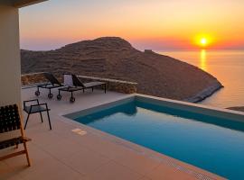 Kythnos Sunset View Villa, ξενοδοχείο σε Flampouria