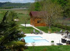 Les Chalets du Manoir, kotedžas mieste Montobanas