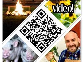 Cute Cottage on Working Farm for Farmstay Glamping Getaways to Virginia - Perfect for Animal Lovers