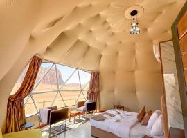 Beauty Wadi Rum Luxury Camp, hotelli kohteessa Wadi Rum