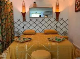 Appartement confortable à Sainte-Anne, 40 m², jardin