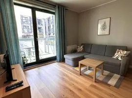 Apartament z balkonem Q2 Browar Gdański