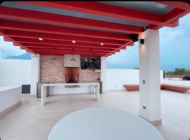 Departamento con terraza y asador, apartmán v destinaci Monterrey