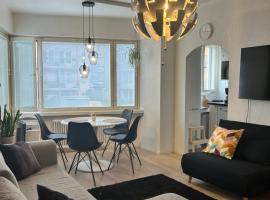 Cozy two-room condo near bus- and railwaystation