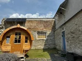 Tiny House mit Wohnfass