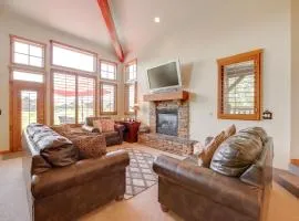 Grand Elk Golf Club On-Site Mtn-View Home with Deck